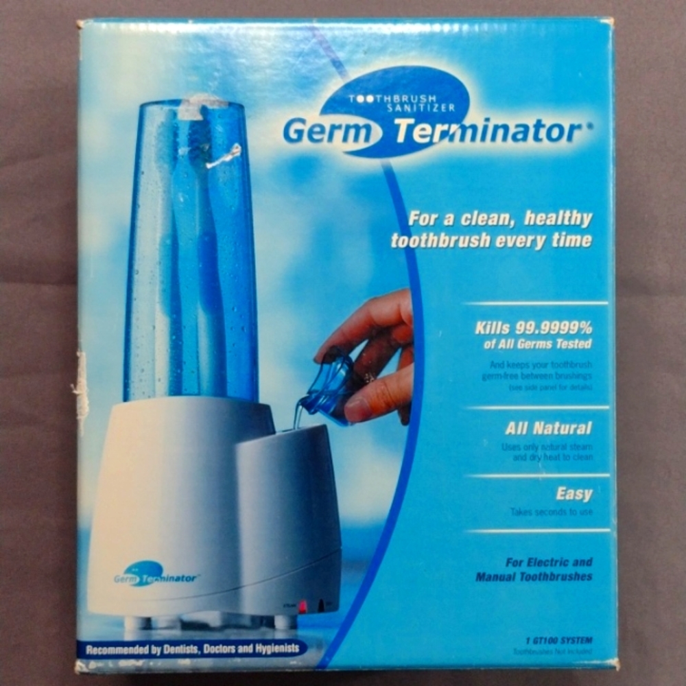NWOT Germ Terminator Toothbrush Sanitizer